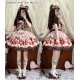 Dream Whale Strawberry Chocolate Blouse Salopette JSK and OP(Pre-Order/Full Payment Without Shipping)